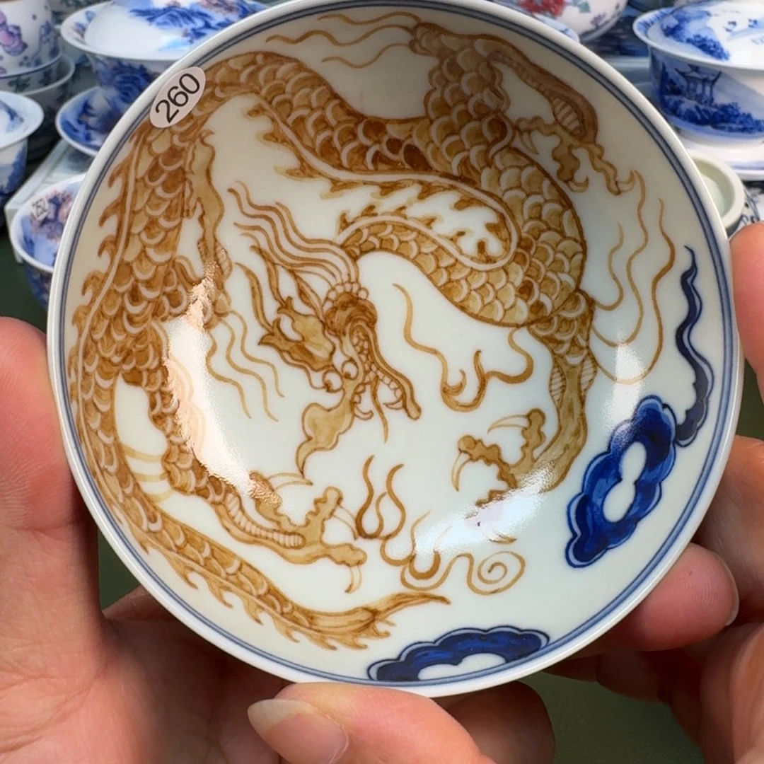 景德镇纯手绘茶具圆圆260