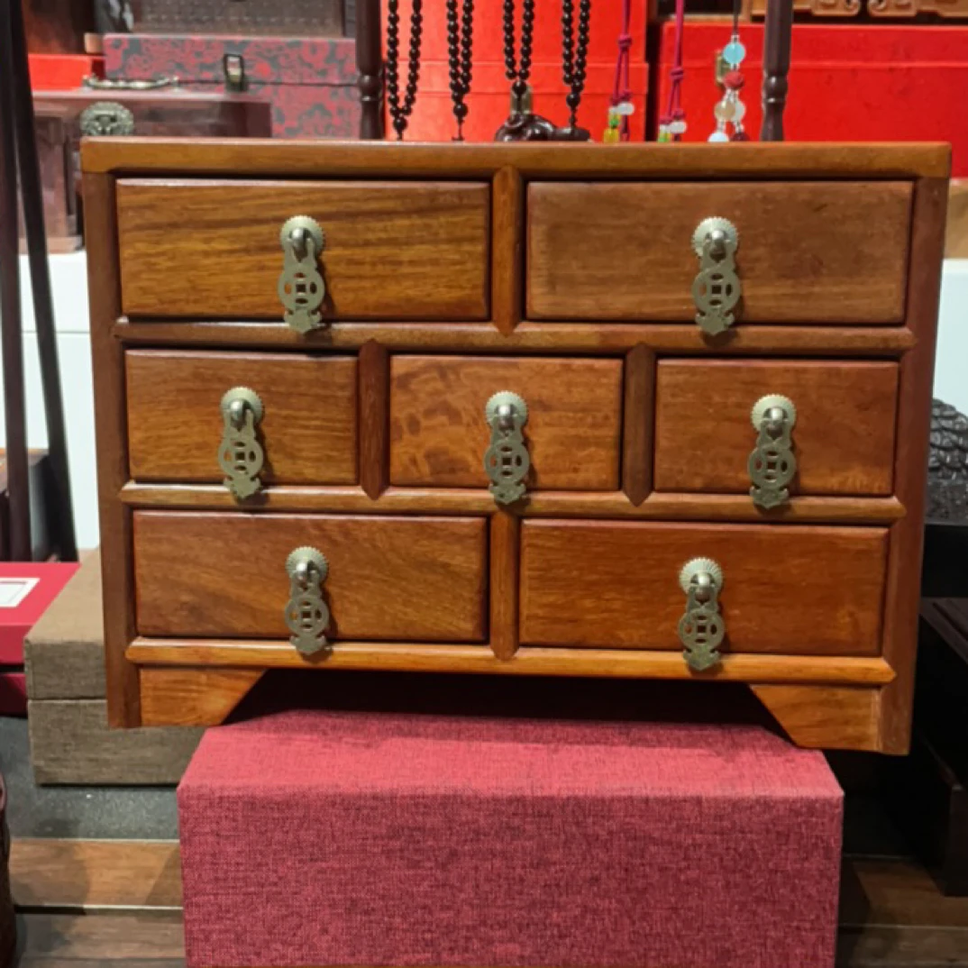 首饰盒/箱 缅花多宝盒收纳盒