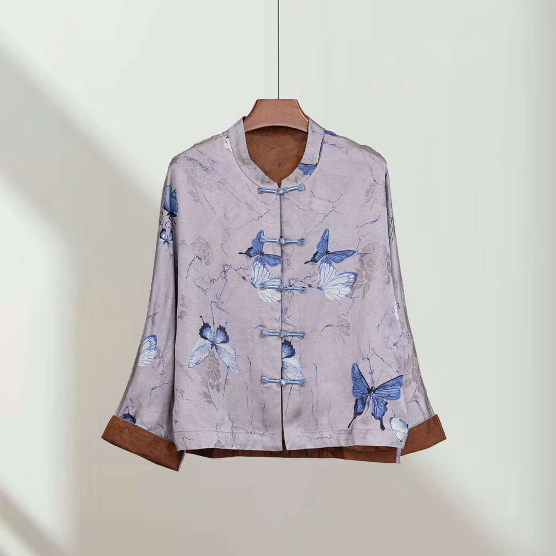 [ 星黛]春季新款中式国风外套开衫3033