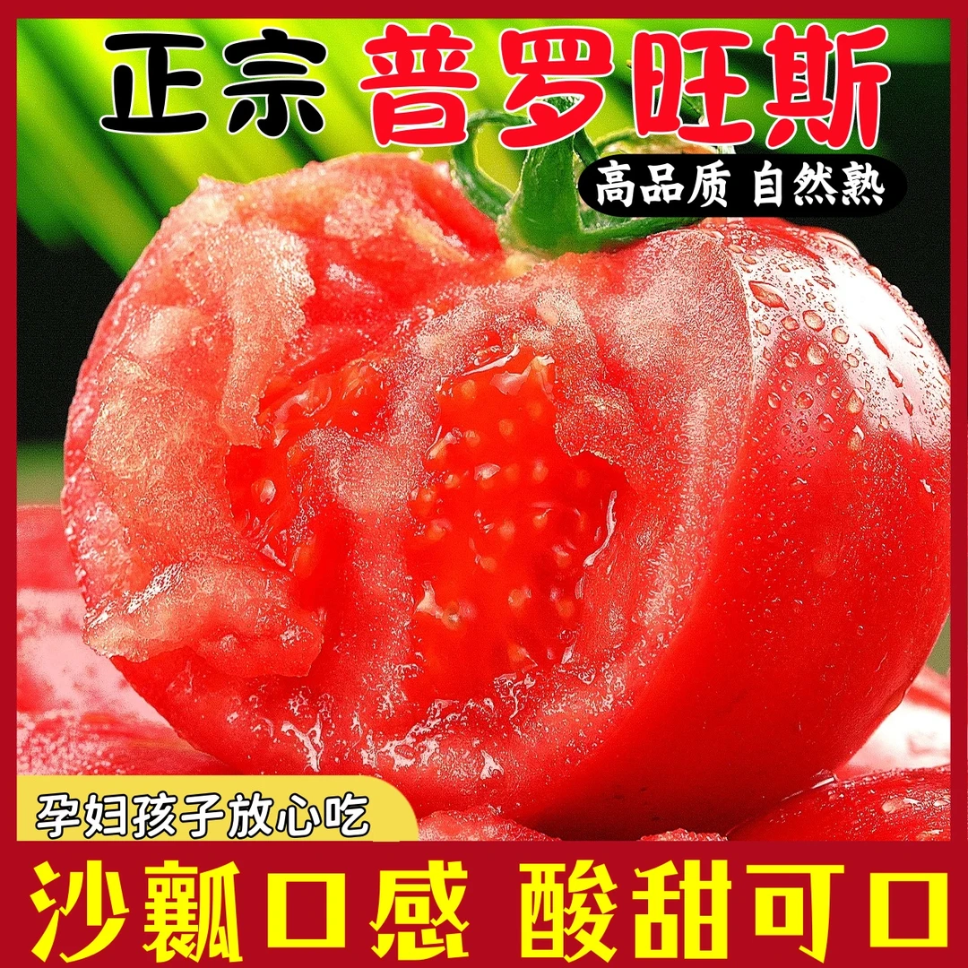 山东普罗旺斯番茄净重4.5斤番茄同城配