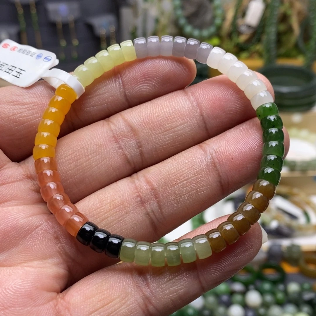 和田玉手链未镶嵌70