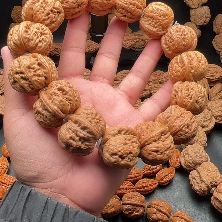 追***月文玩核桃吊坠1平谷元宝