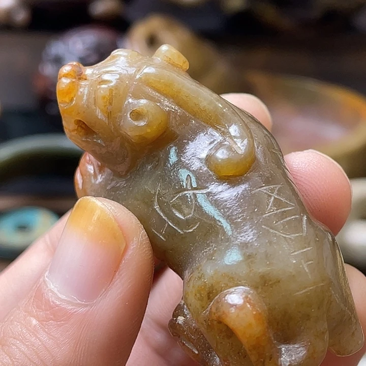 和田玉（糖玉）未镶嵌颈饰