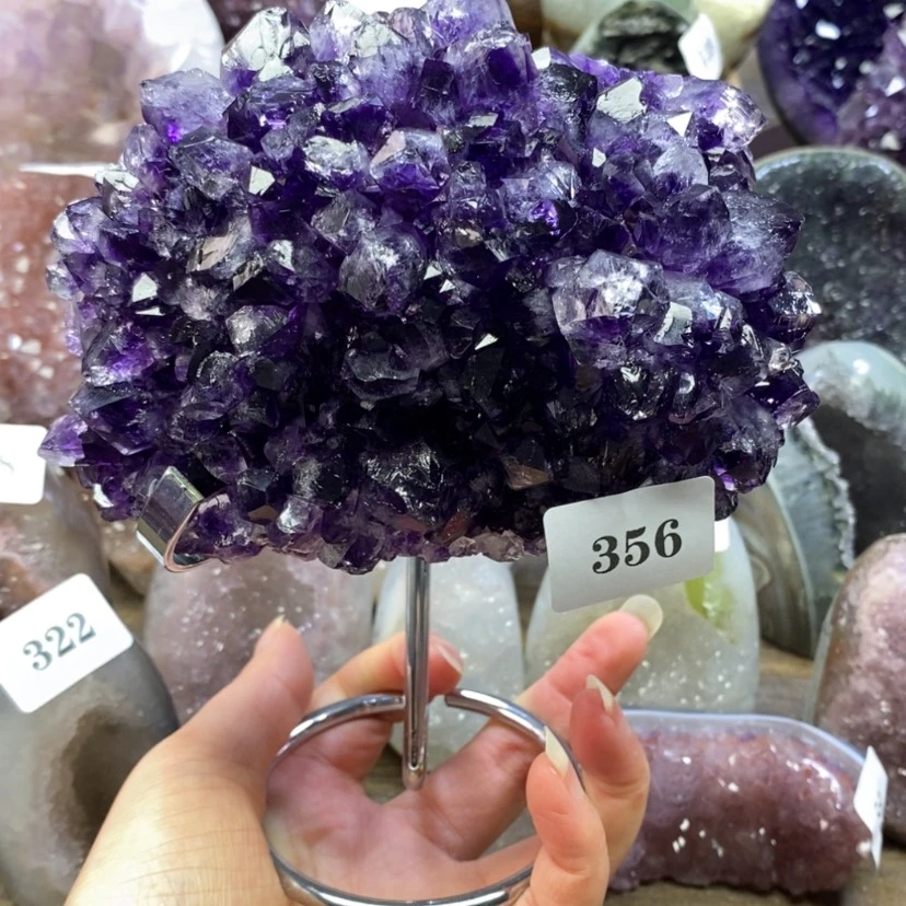 【闪购商品】未镶嵌大型摆件（非配饰）紫晶