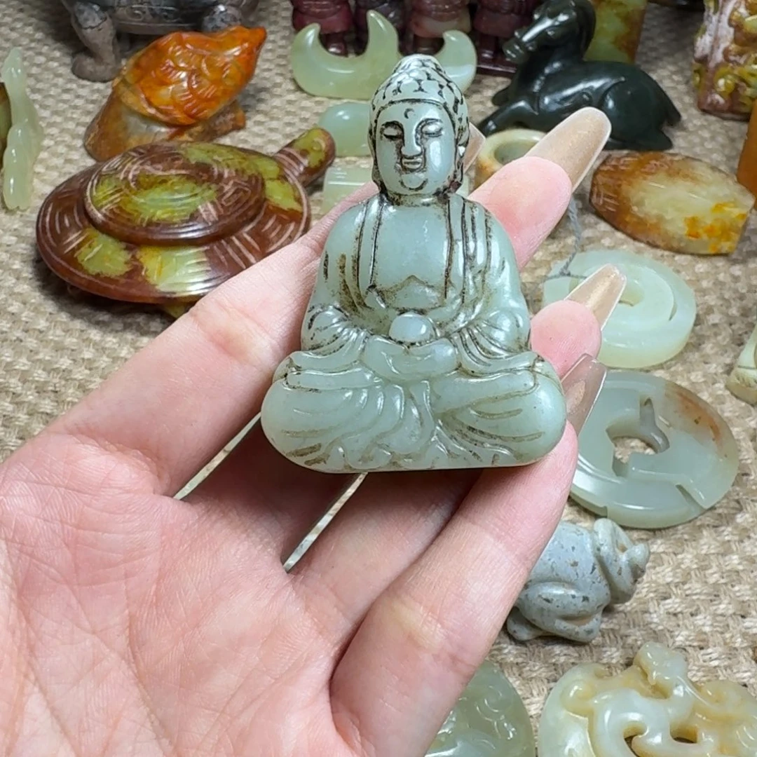 吊坠白玉菩提挂件