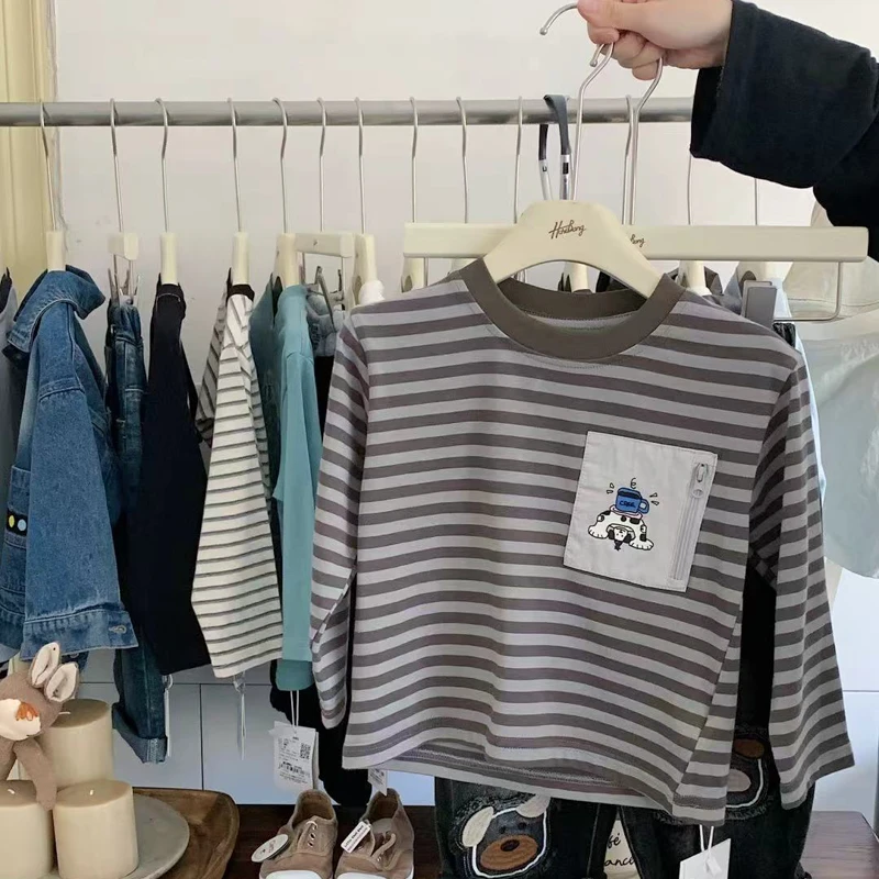 【现货】郝叔童品秋季上新时尚洋气高货儿童长袖2025百搭上衣HC5304