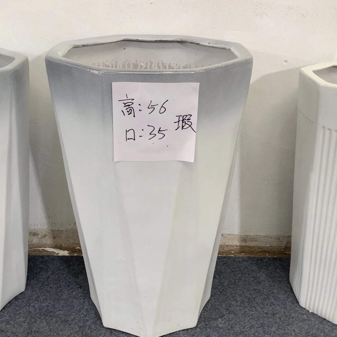 高温陶瓷花盆微瑕