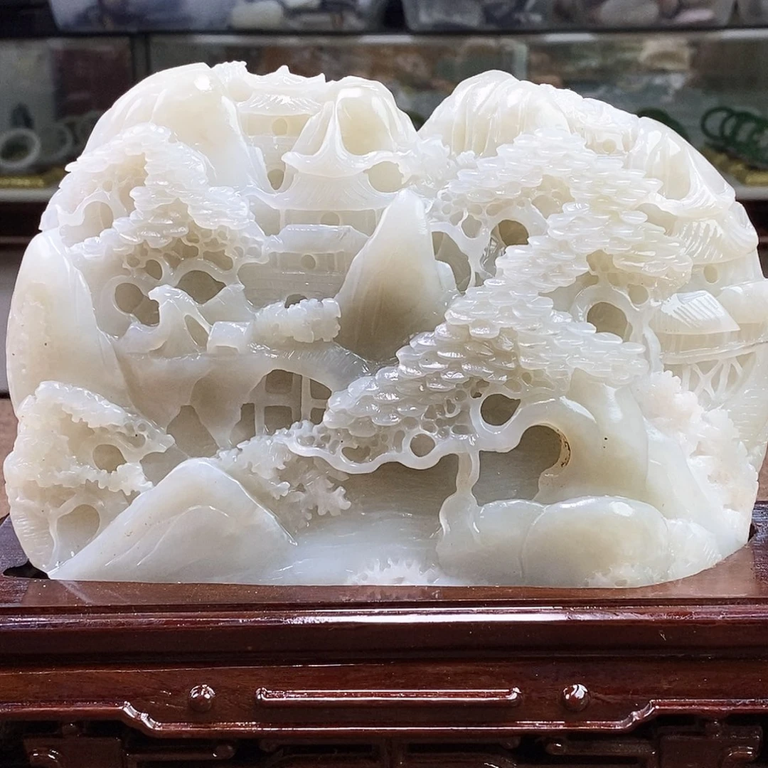 和田玉挂件未镶嵌