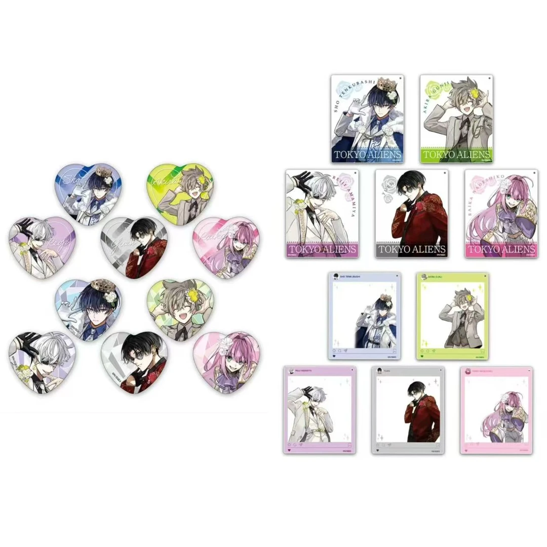 【东京异星人】人气选举系列徽章亚克力卡挂件（盲盒代拆）