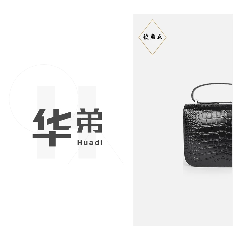 新款【KK鳄鱼纹】19新款时尚女包轻奢潮流百搭单肩斜挎空姐包