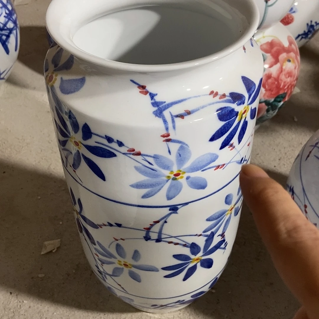 ****⁴瓷片景德镇陶瓷花瓶004