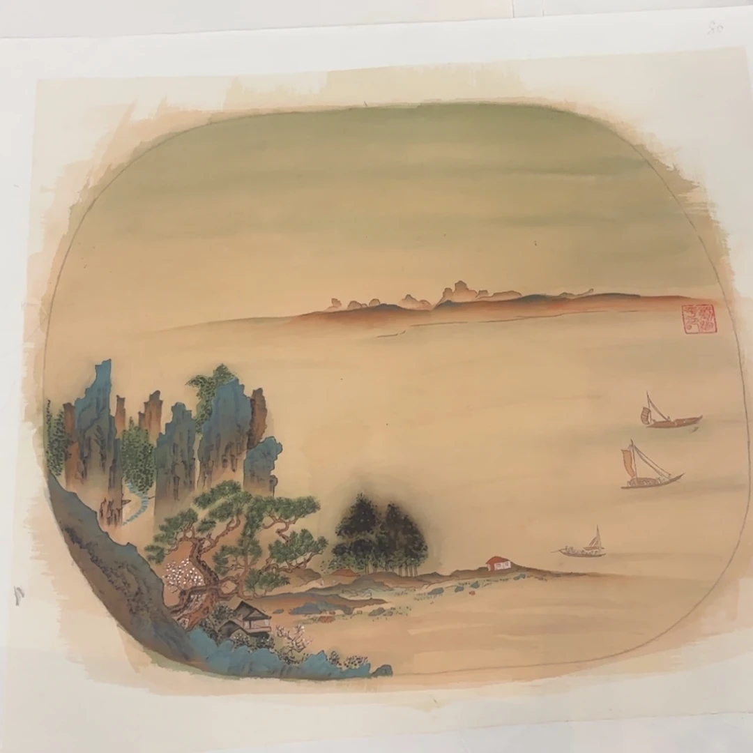 国画国画老师作品刘
