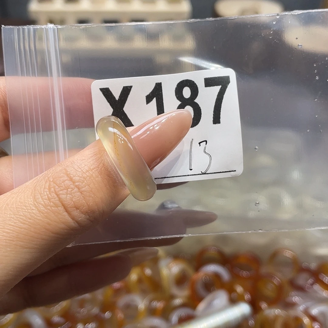 玛瑙/玉髓未镶嵌戒指187