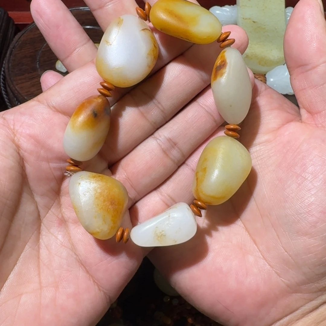 好***在手串未镶嵌和田玉