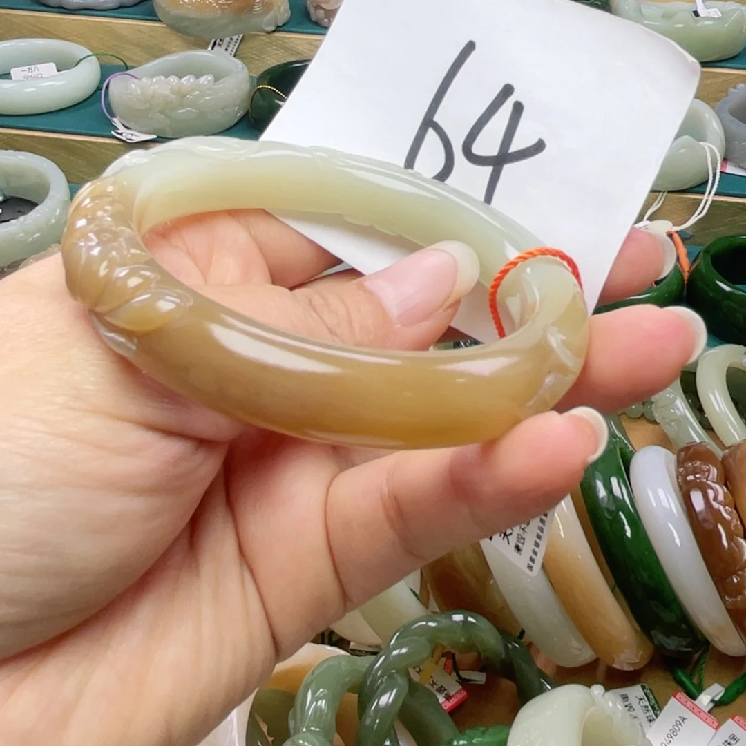 未镶嵌手镯和田玉圈口58