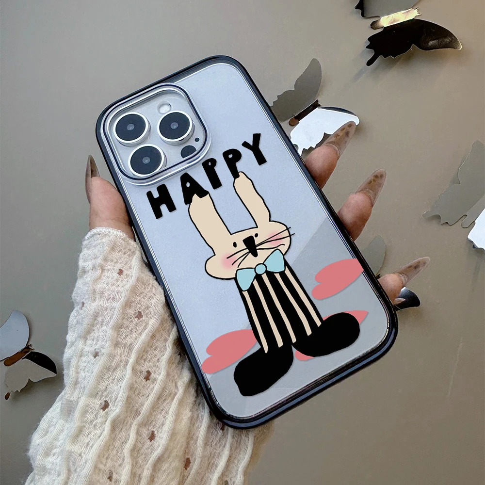 【AI键全包】开心兔子适用苹果16promax手机壳iphone15/17