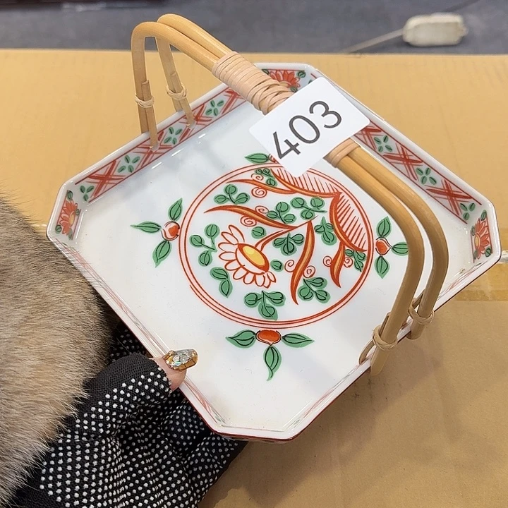 瓷片很好看的盘子