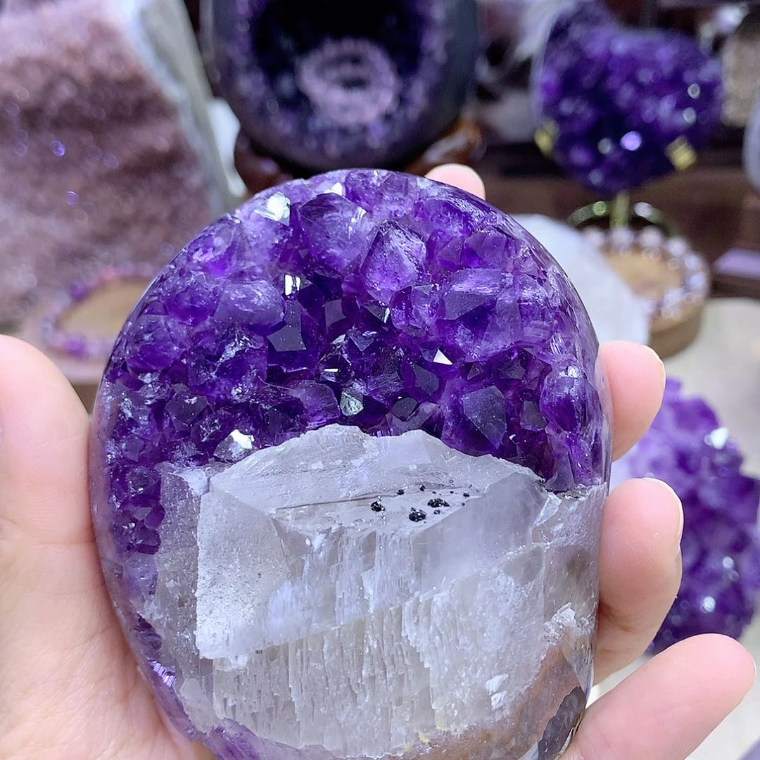 未镶嵌大型摆件（非配饰）紫晶