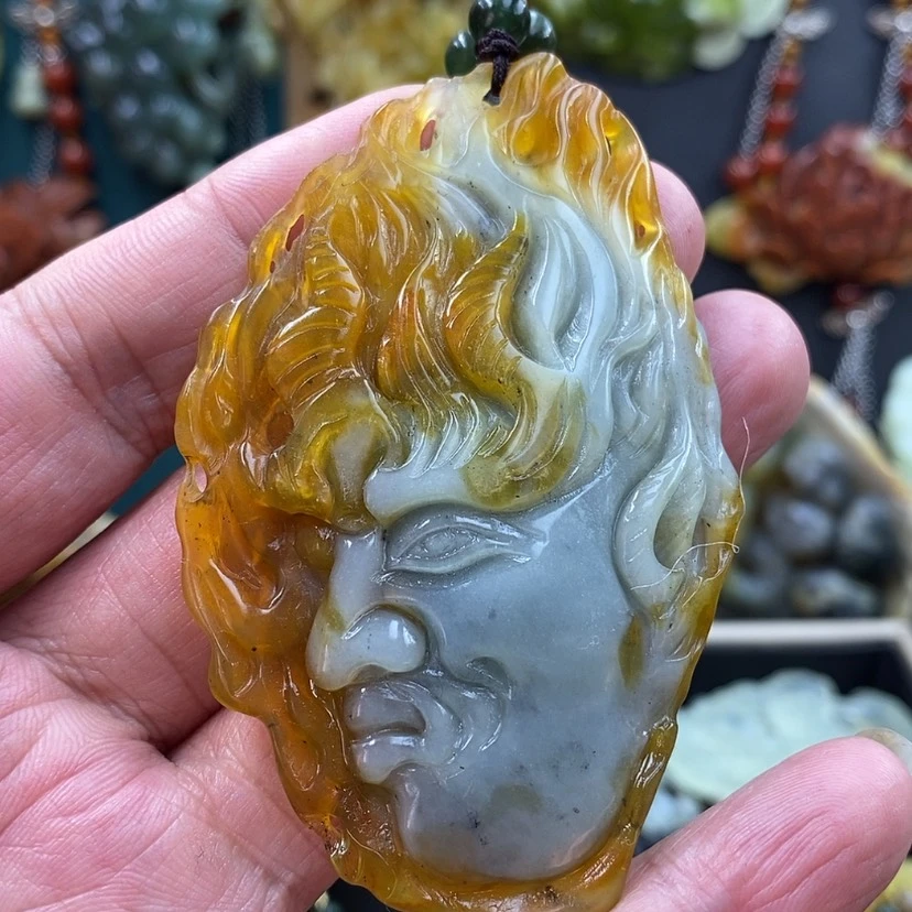 【闪购商品】未镶嵌蛇纹石玉吊坠