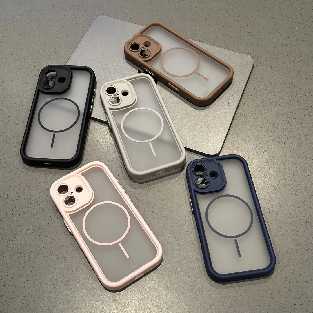 BANCA天使眼磁吸壳适用苹果16/15promax手机壳iPhone1413二合一12
