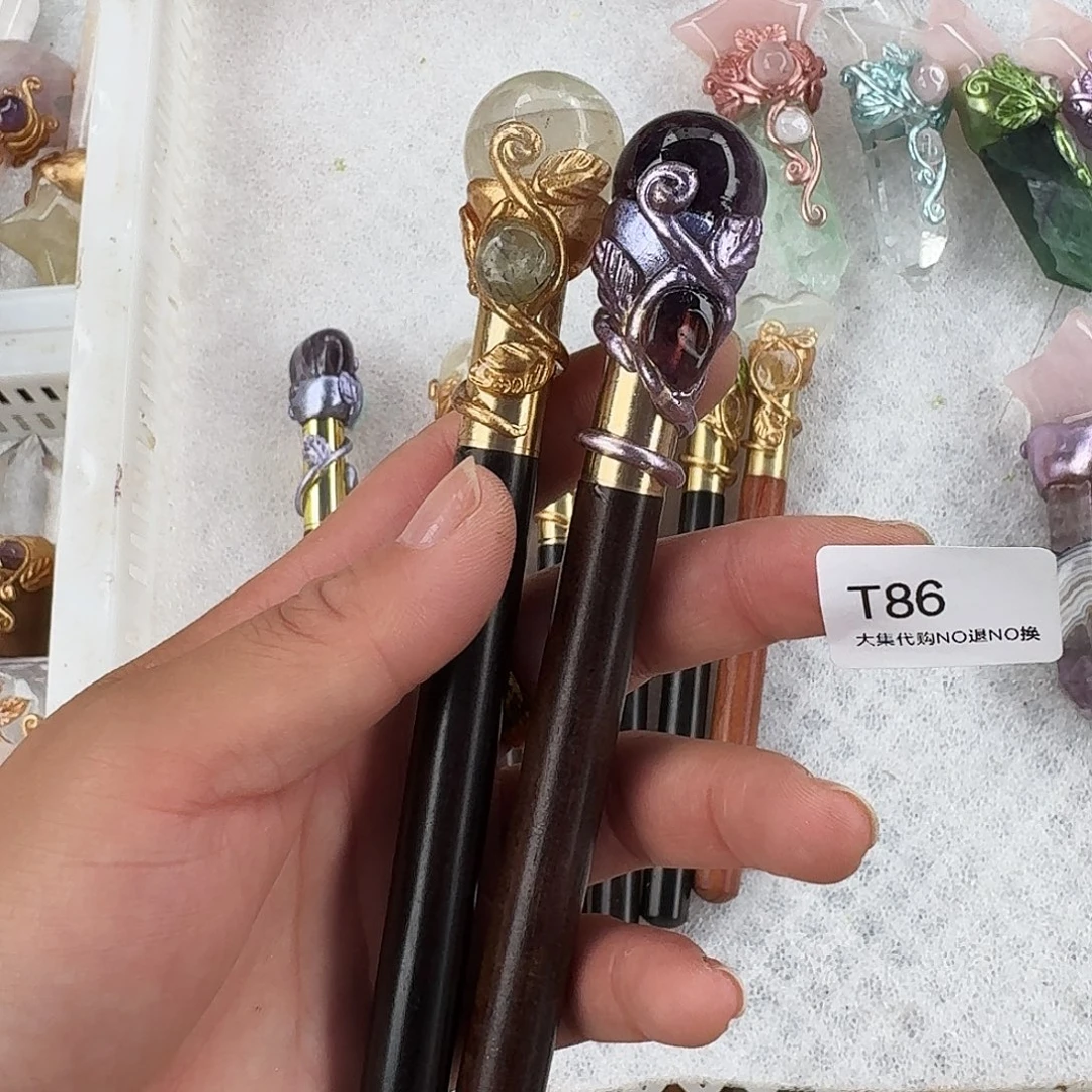 柯****手链未镶嵌烟晶紫水晶