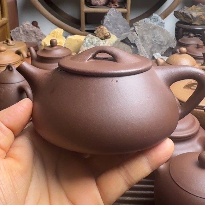 茶壶紫砂240cc景舟石瓢嫩底槽清