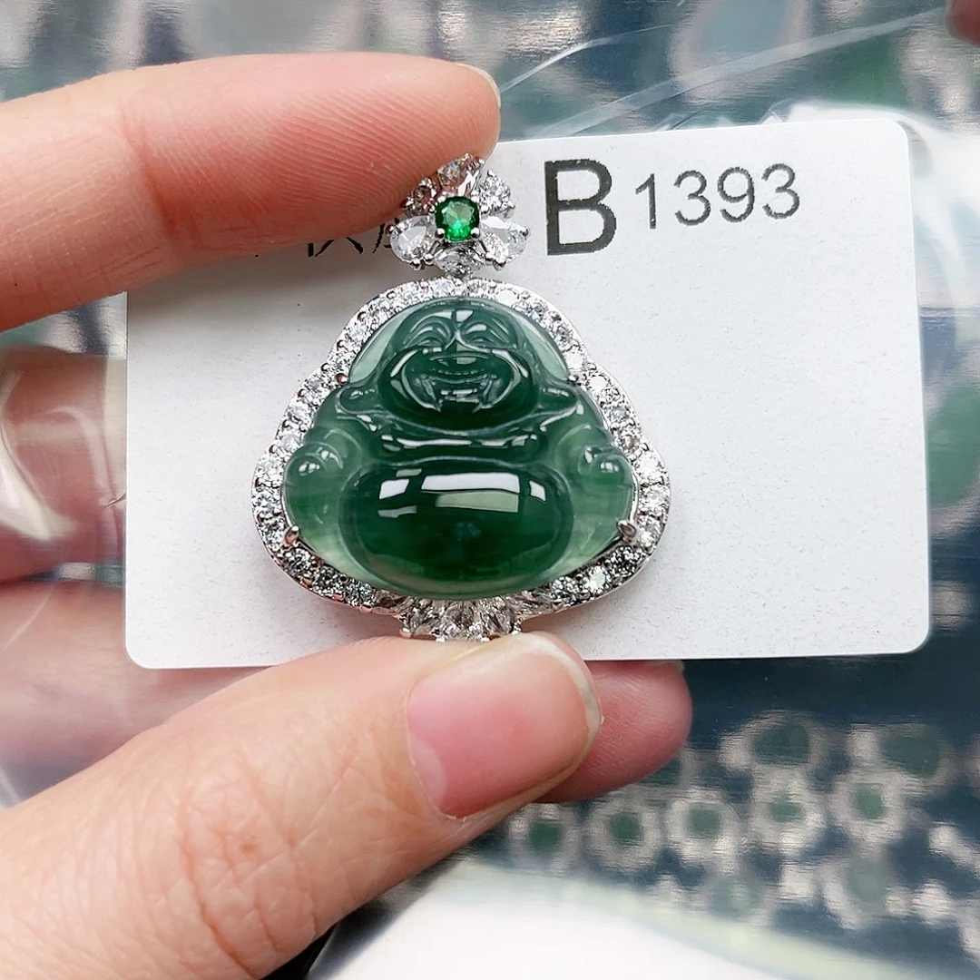 翡翠颈饰未镶嵌翡翠1393