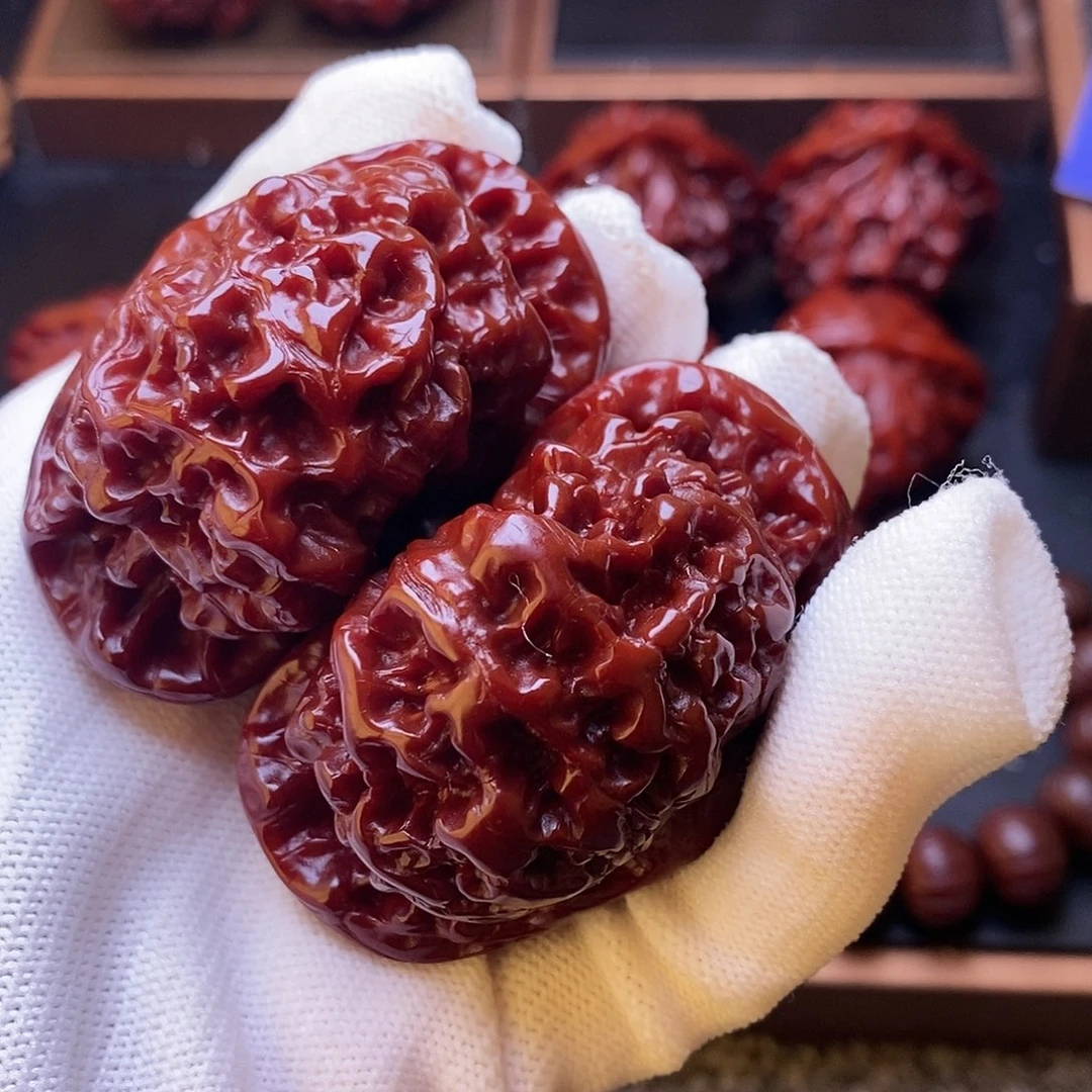 文玩核桃吊坠官帽1号53mm