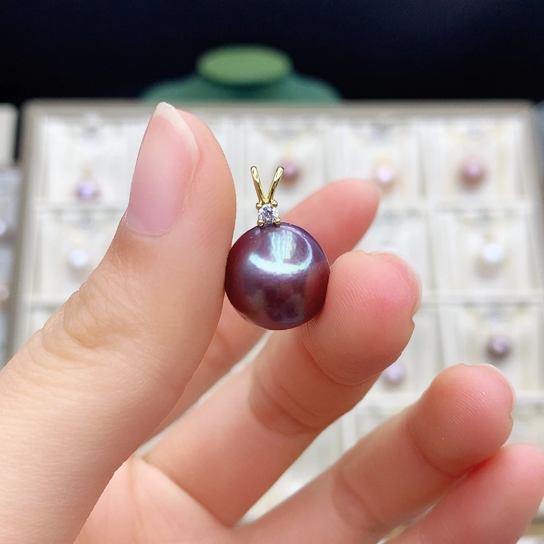 淡水珍珠颈饰合金