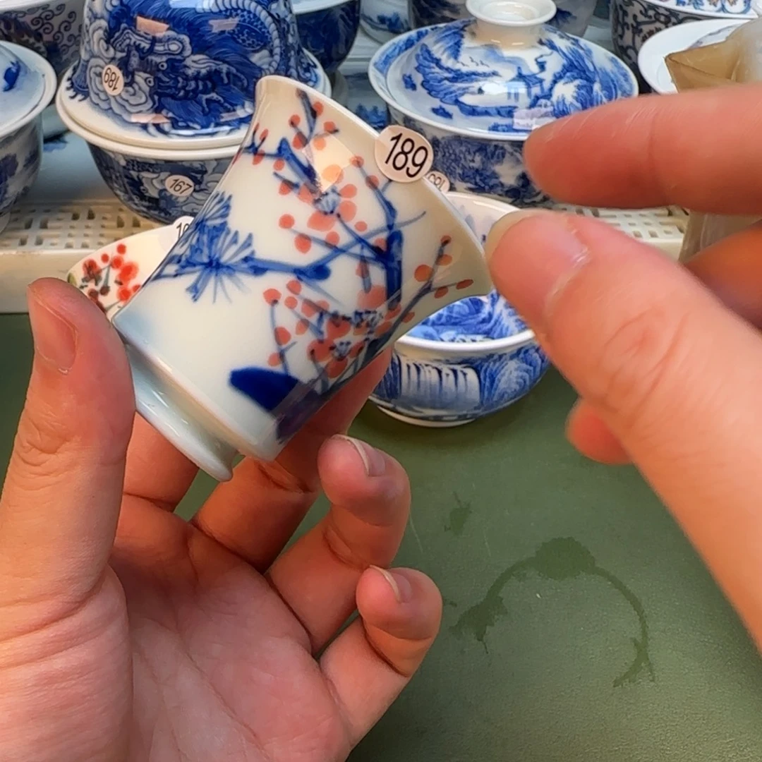 彦祖纯手工手绘茶具189