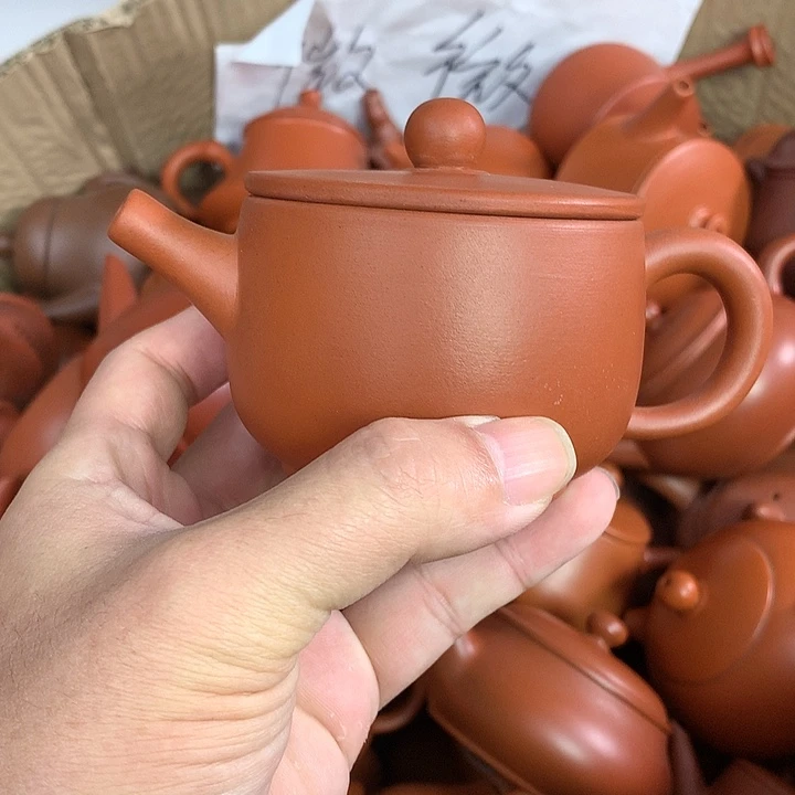 原矿朱泥茶具茶壶家用160