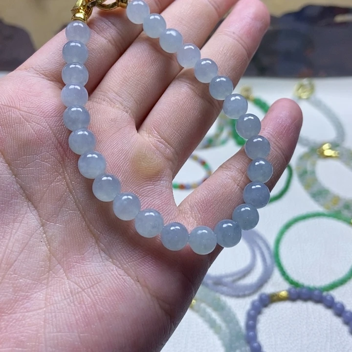 定制翡翠未镶嵌缅甸翡翠A货卡7.5