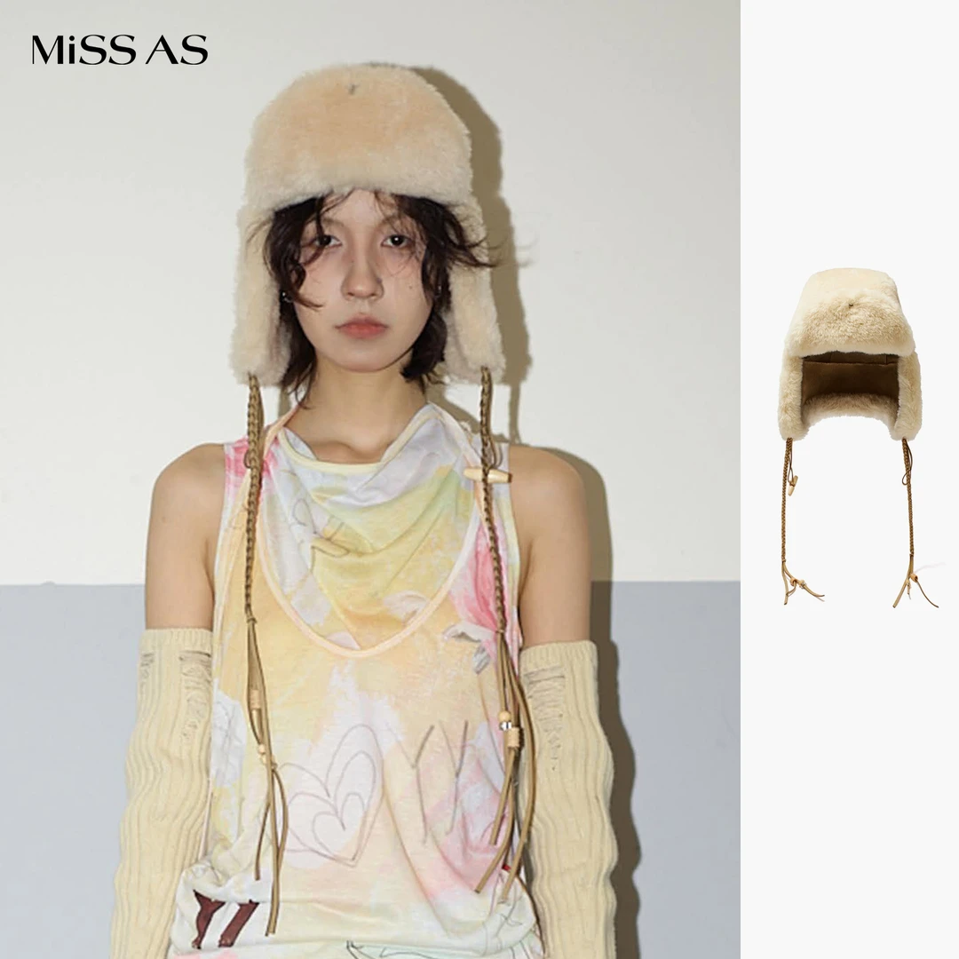 【open yy】加绒保暖防风户外加厚雷锋帽女25秋冬新品MISSAS买手店