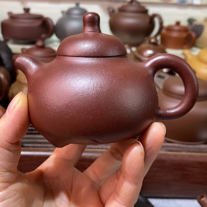 茶壶紫砂微瑕处理一把
