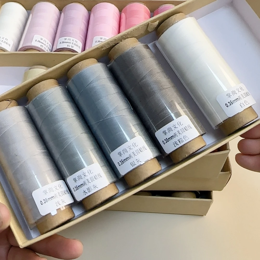 0.35南美圆蜡线灰色渐变5个