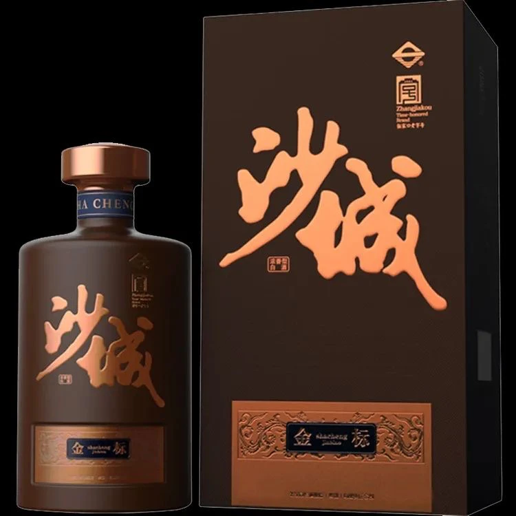 沙城老窖沙城金标不带箱皮38度四瓶38度460