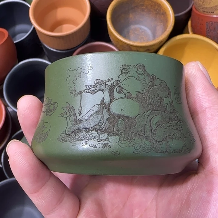 茶杯紫砂全手工制作工艺