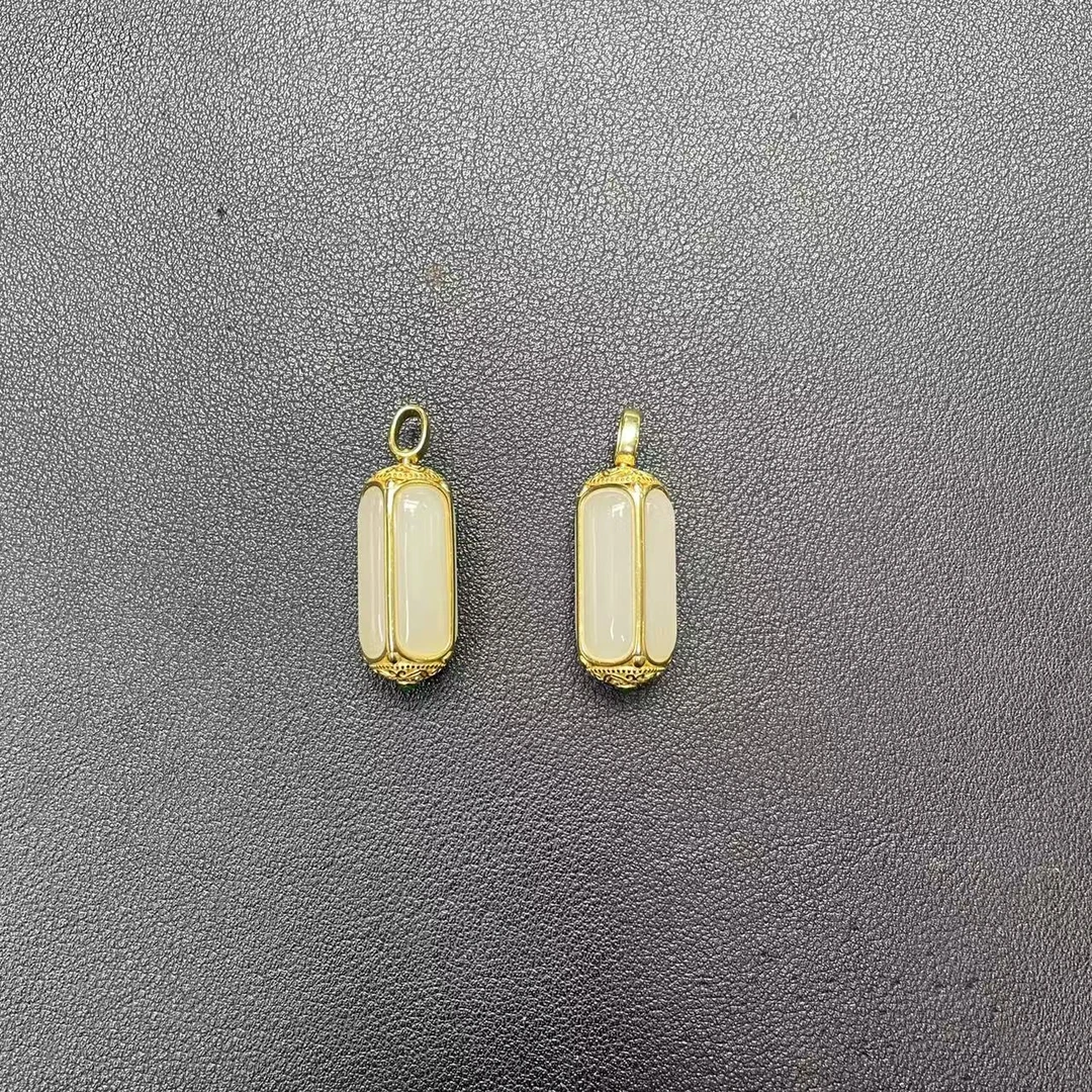 【玉经纶】-70602/Q28-和田玉吊坠-多样性发其—