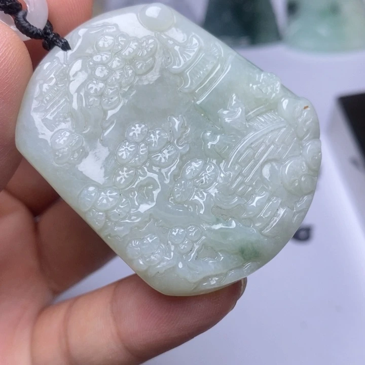 颈饰未镶嵌翡翠翡翠