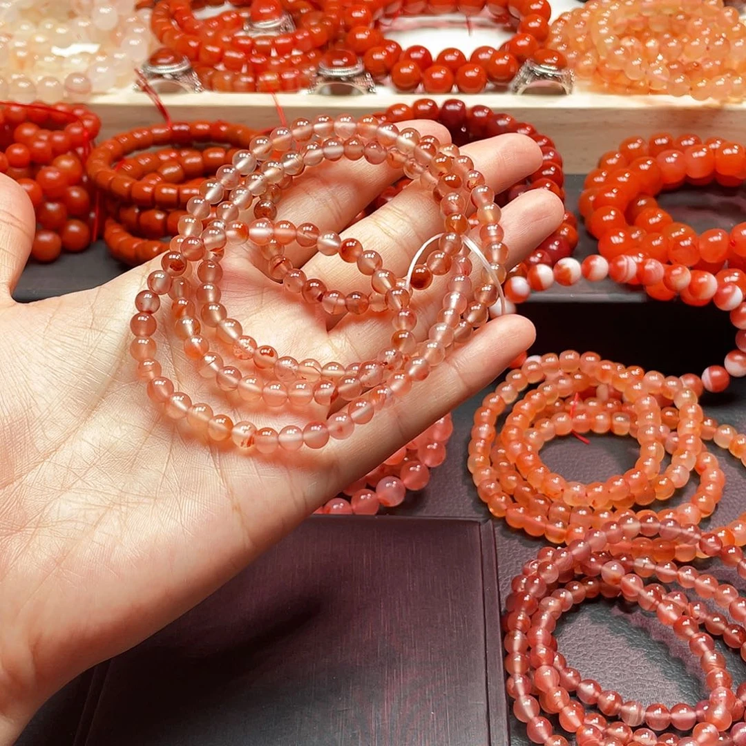 手链未镶嵌南红玛瑙