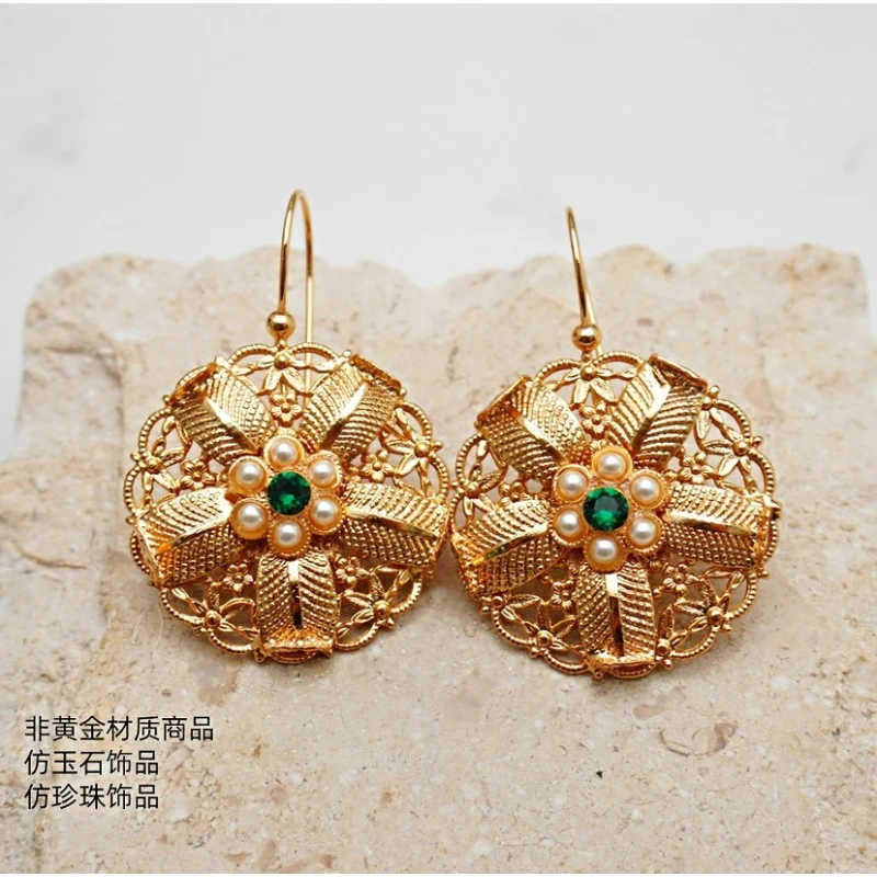 铜合金 树脂 耳饰 LC 20996