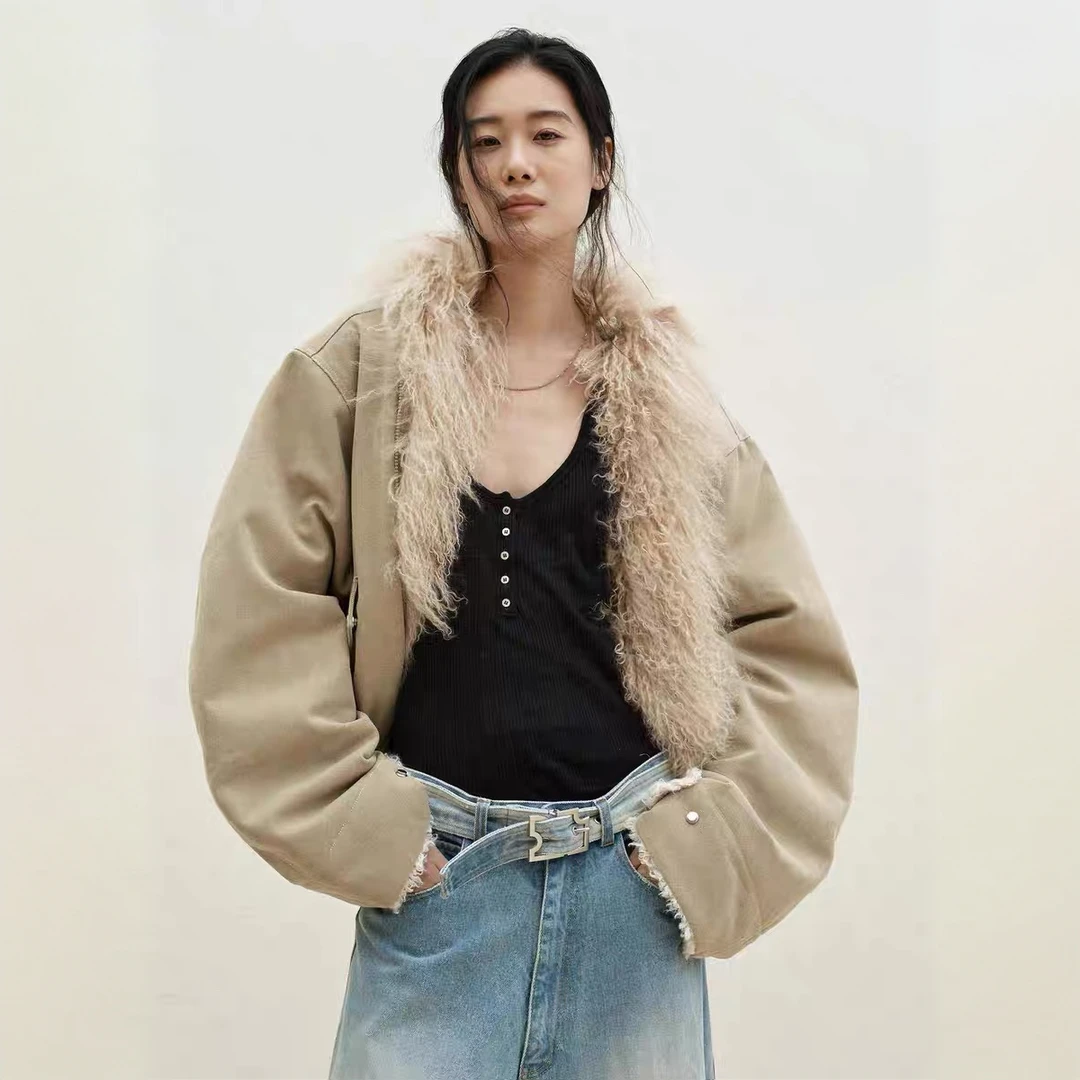 MEDIUM WELL 滩羊毛领沙卡夹克外套_"ShaKaLaKa" Jacket 2.0