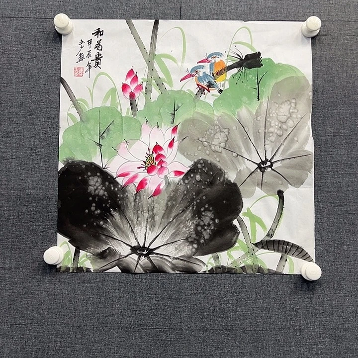 国画书画作品多次