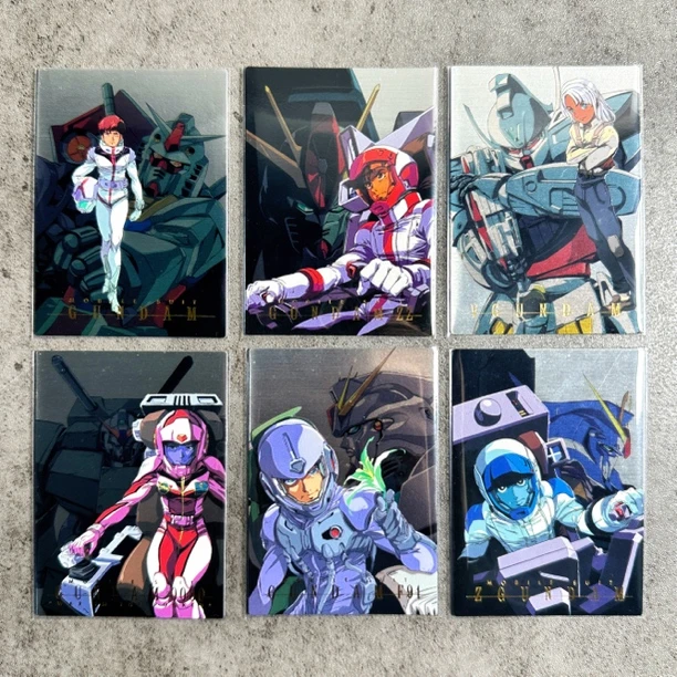 【日版高达｜全套剧场版99年原画收藏卡套卡】