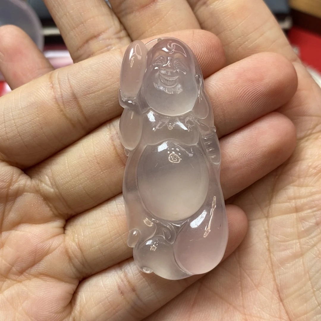 幼****石英质玉未镶嵌吊坠