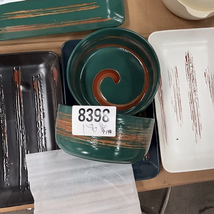 搪瓷微瑕外贸餐具8398