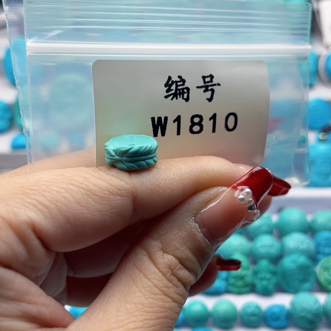 绿松石雕刻未镶嵌乐*