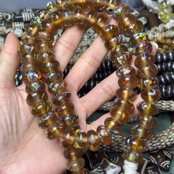 玻璃颈饰3472琉璃一条