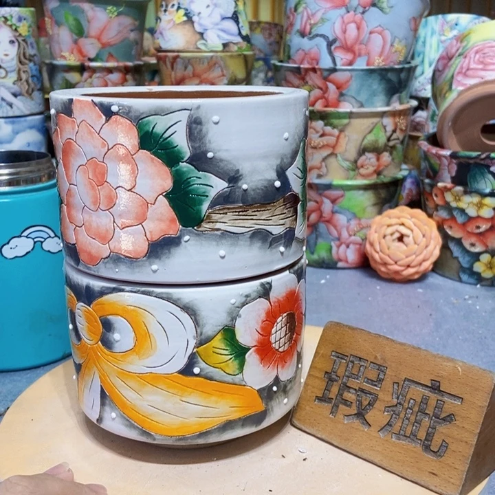 景德镇艺术手绘作品