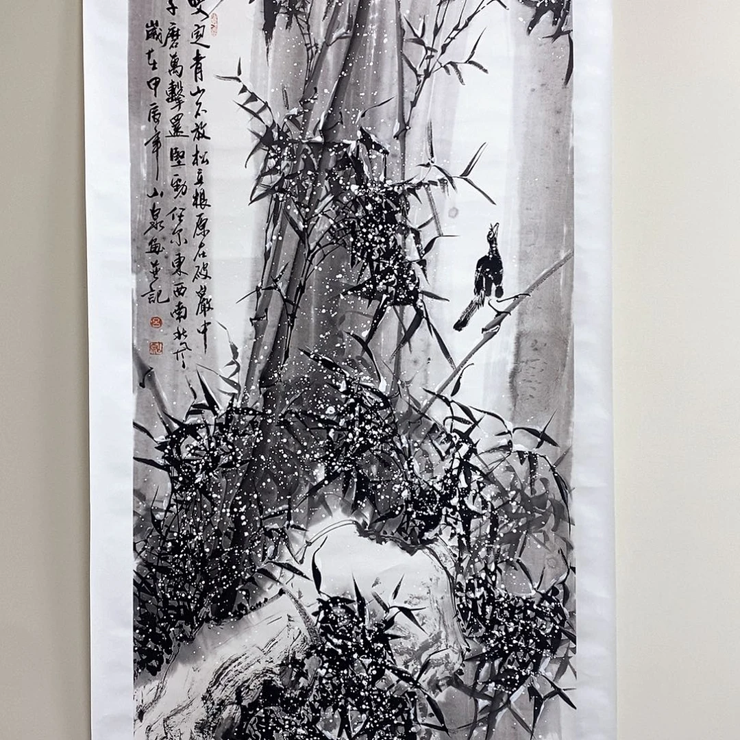 国画吕山泉四尺精品佳作